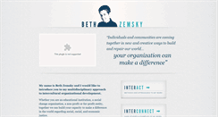 Desktop Screenshot of bethzemsky.com